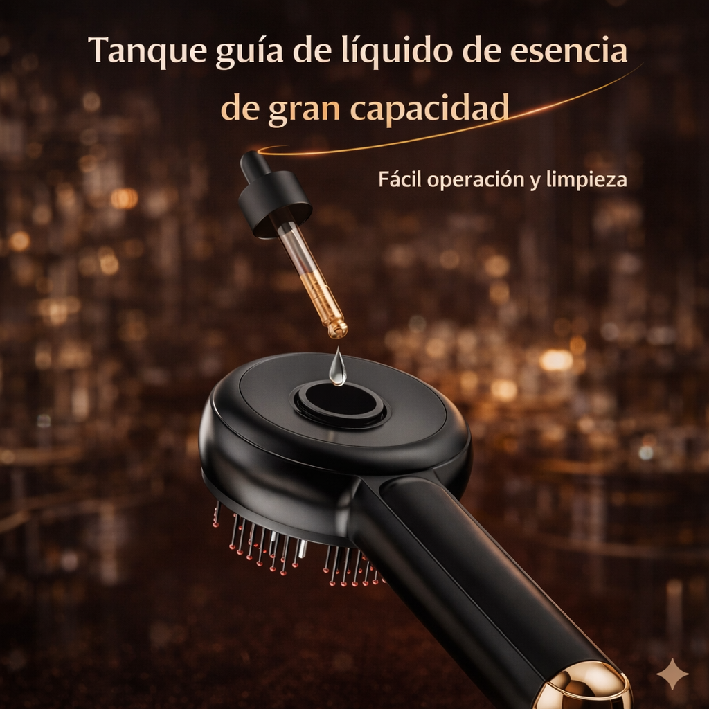 Peine de Masaje Terapéutico LED